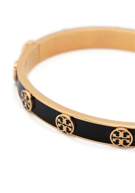 Bracciale Miller con logo in oro e nero - donna TORY BURCH | 87586720